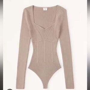 Abercrombie & Fitch Long Sleeve Bodysuit NWOT